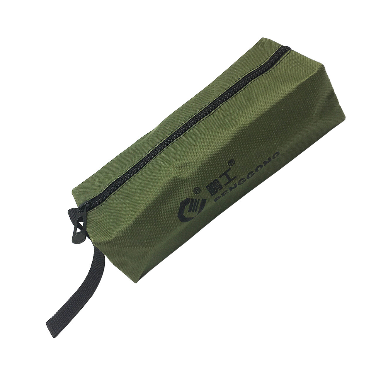 2pcs Canvas Tool Bags with Metal Zippers Multi Purpose Waterproof Smart Storage