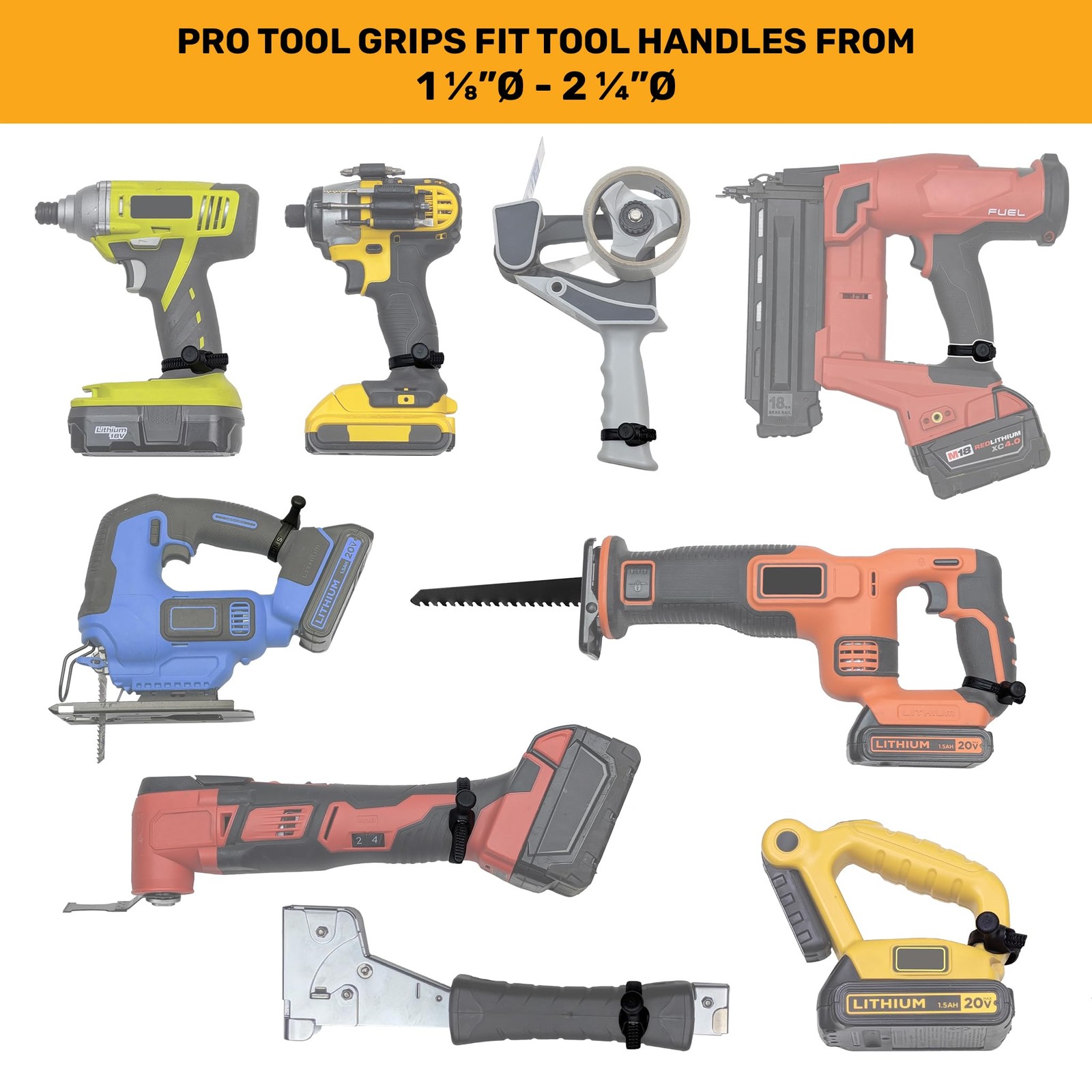 Tool Holster – Pro Tool Holster + One Tool Grip + One Driver Pin – Upgraded, …