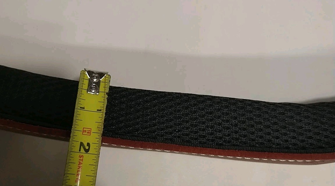 Brown Leather Foam Padded Work Belt 2.5″ Work Tool Belt Construction
