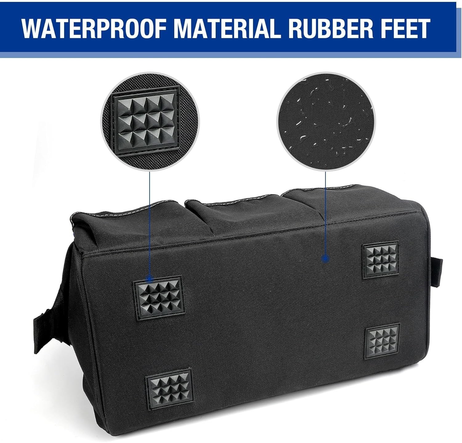 Durable 18-Inch Tool Bag with Reinforced Handle & Easy Access Compartments