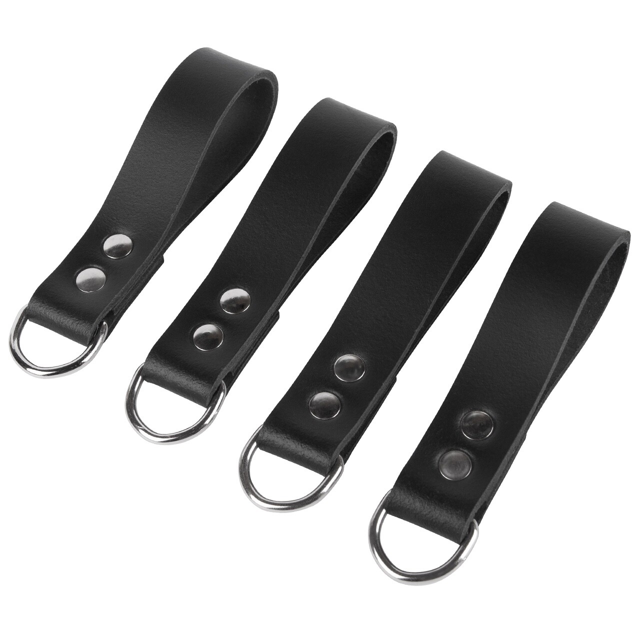 Leather Tool Belt Accessories (Heavy Duty Suspender Loop Attachment 4-Pack)
