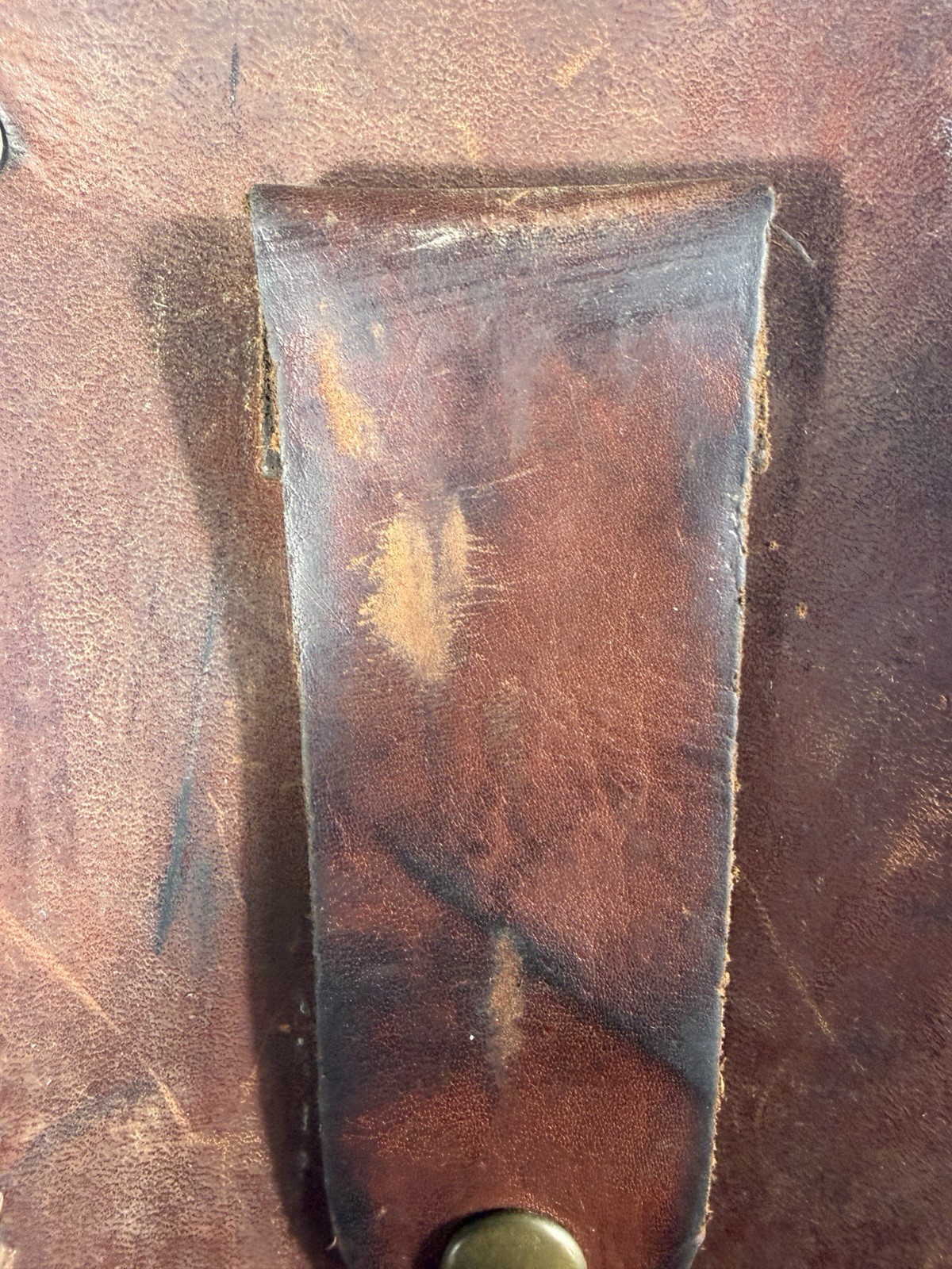 Vintage Fluke Leather Tool Case Holster C510 Belt Pouch USA Made