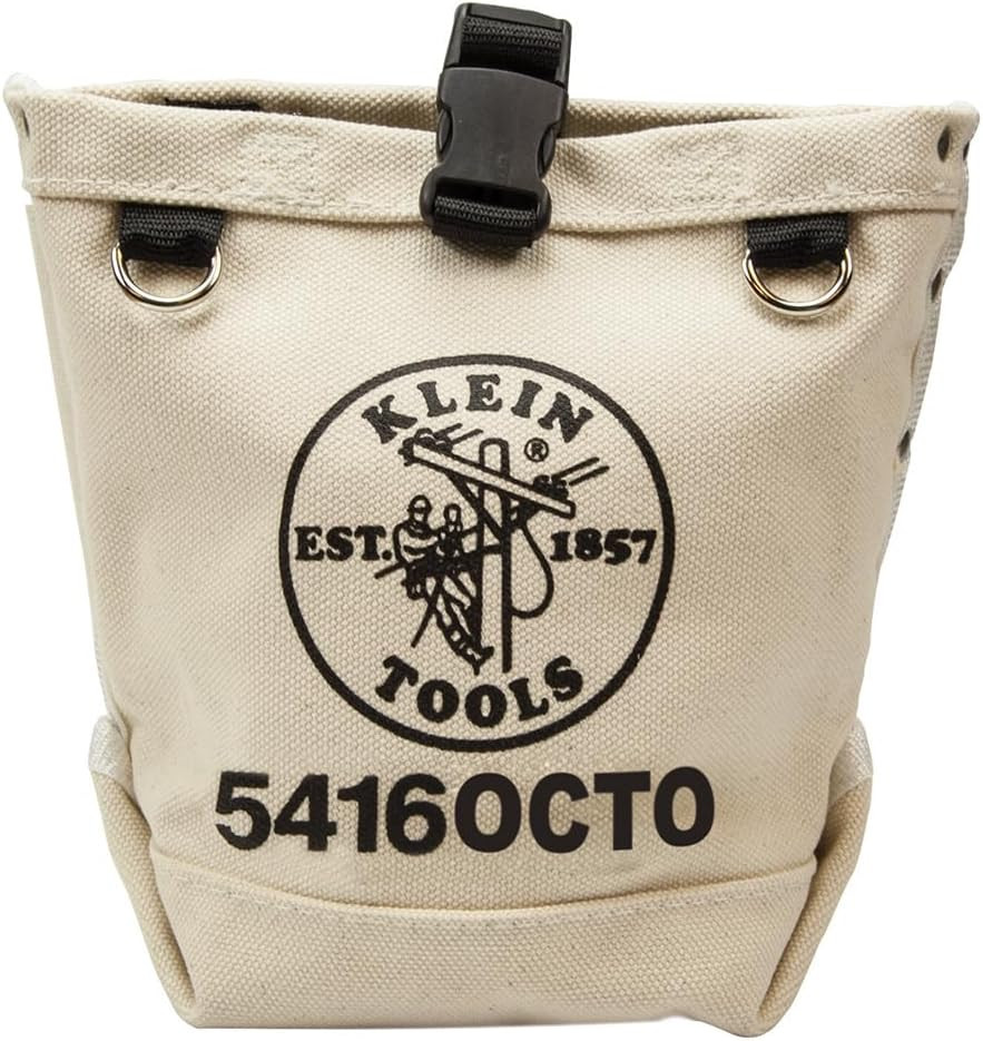 5416OCTO Tool Bag, Bull-Pin and Bolt Pouch, No. 4 Canvas with Tunnel Connection,